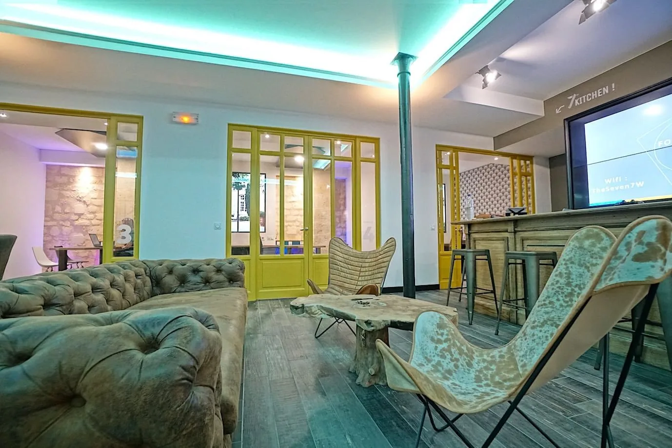 Seven Coworking, Espace détente, Bordeaux