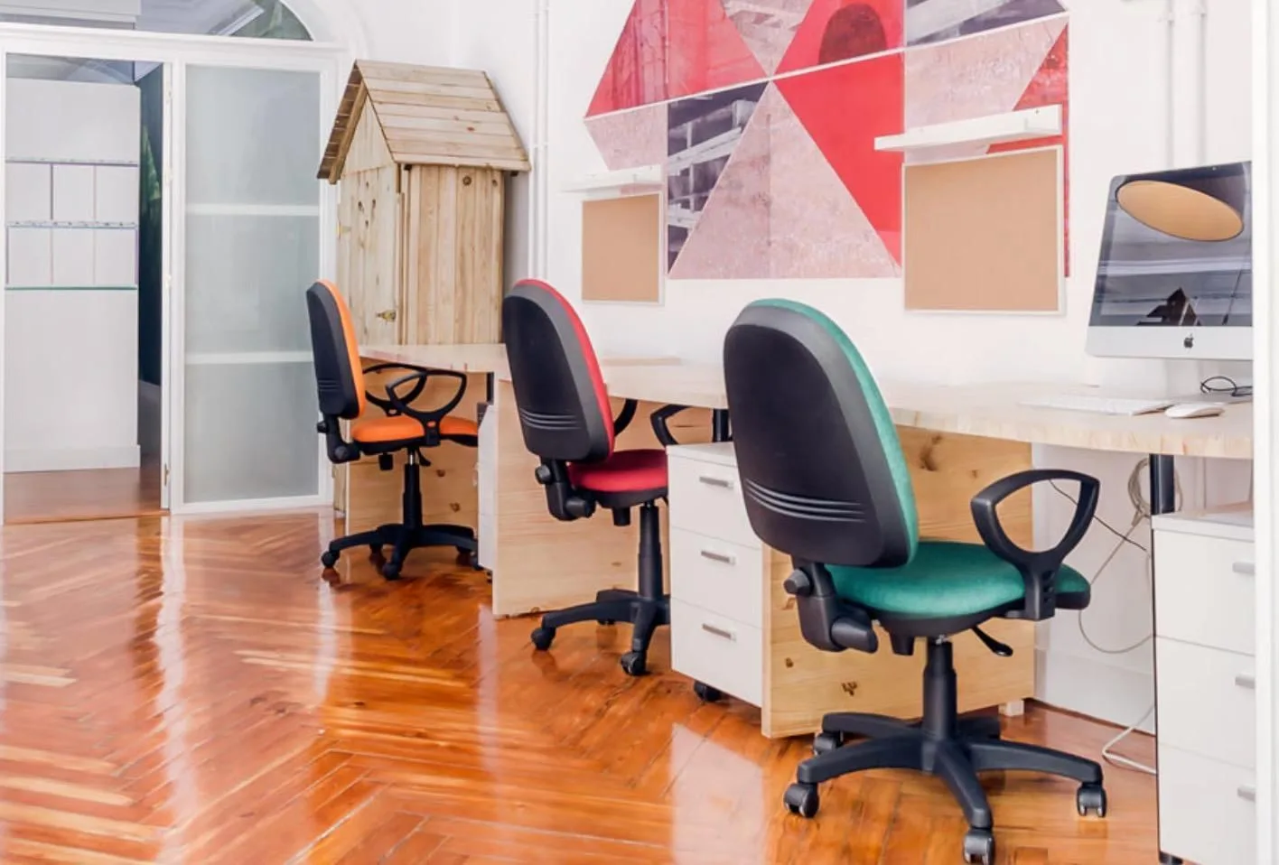 The Shed Coworking, Despacho privado con 3 puestos, Madrid