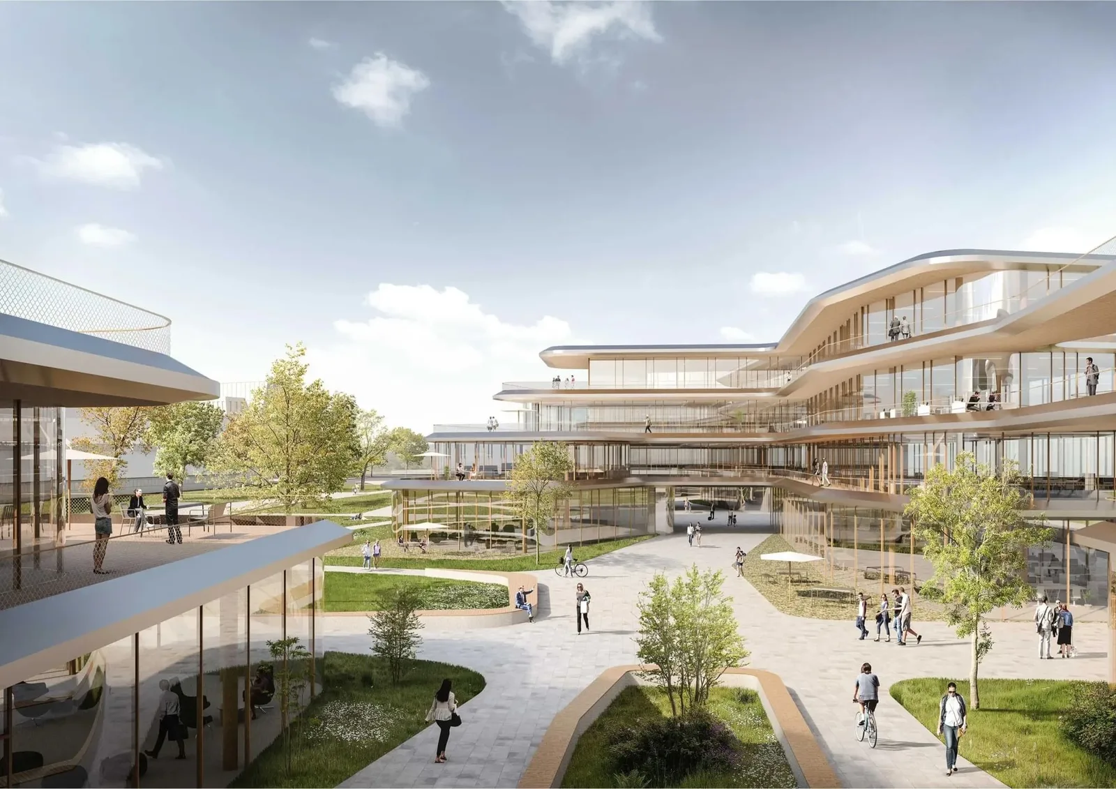 Sheridan Campus, Gebäudefassade, Augsburg