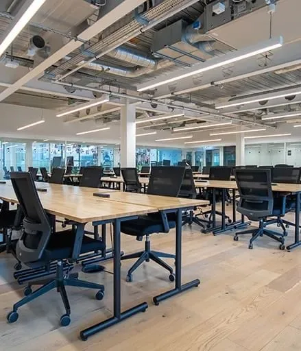 Shoreditch Exchange, Open-plan office, London