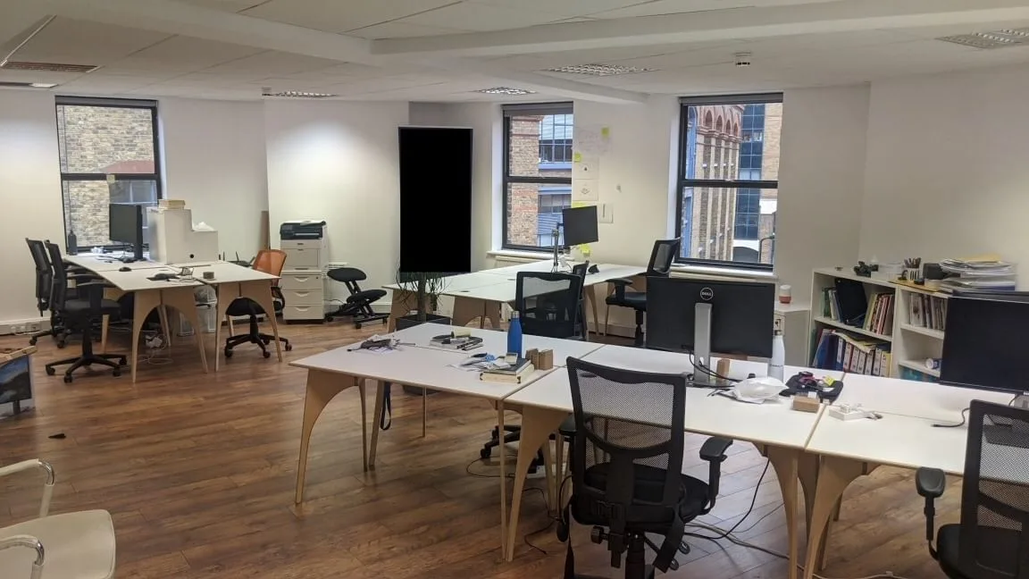 Shoreditch Office Space, Open-plan office, London