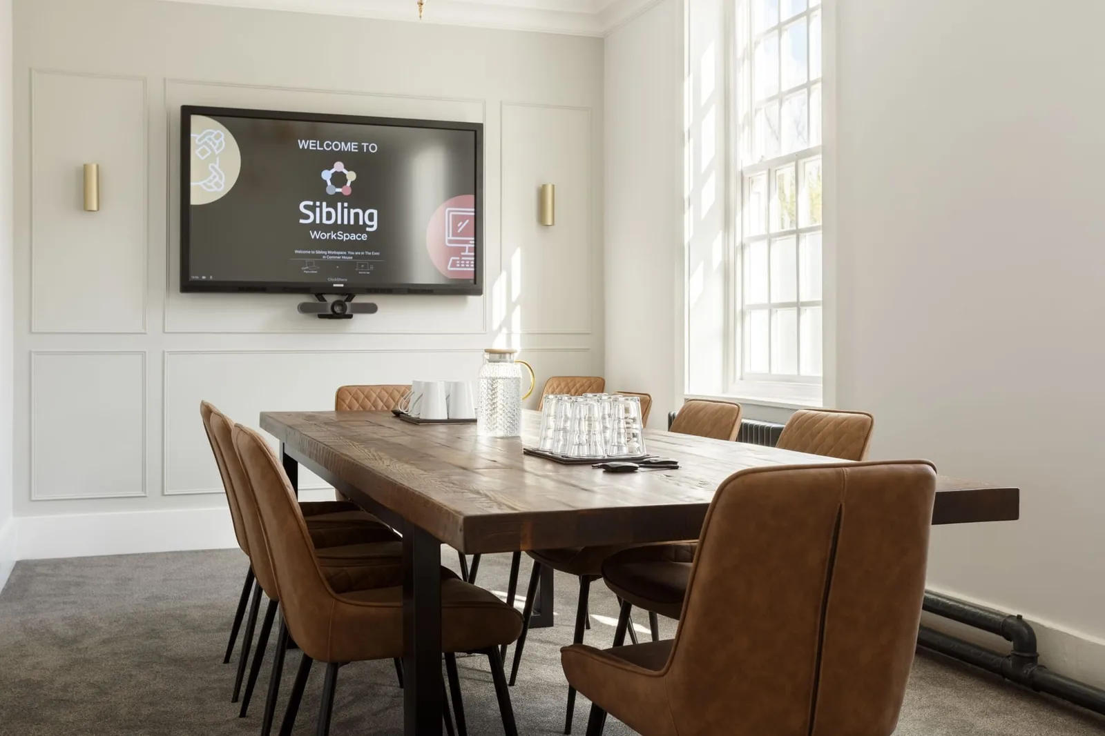 Sibling Workspace, Meeting room for 8 people, Tadcaster