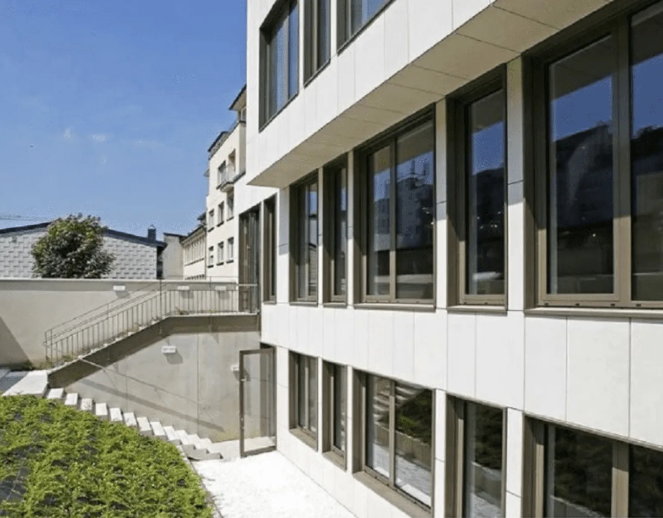 Silversquare Liberté , Gebäudefassade, Luxembourg City