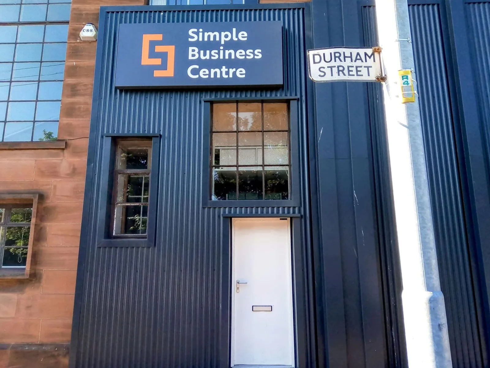 Simple Business Centre Kinning Park Glasgow, Building facade, Glasgow