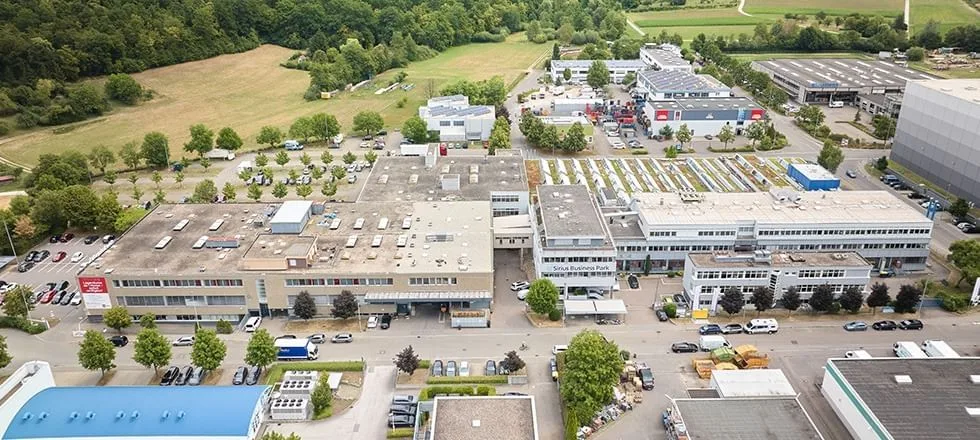 Sirius Business Park Frickenhausen, Gebäudefassade, Frickenhausen