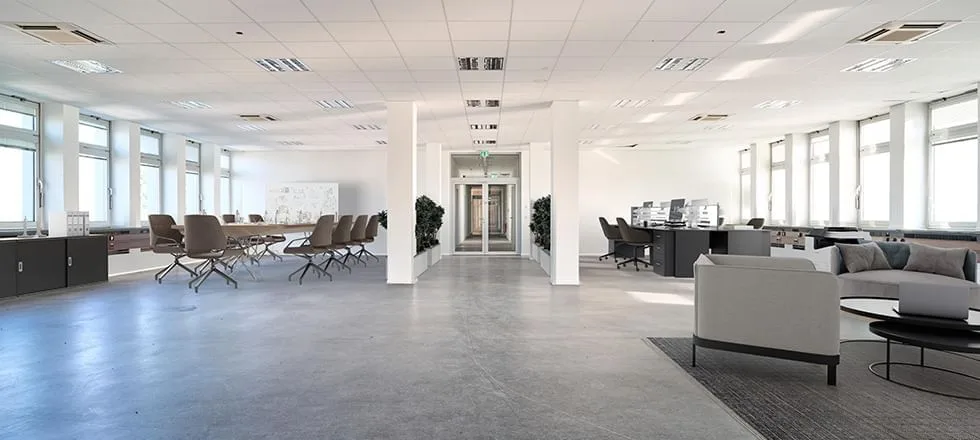 Sirius Business Park Heiligenhaus, Großraumbüro, Heiligenhaus