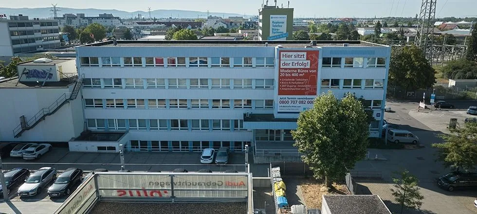 Sirius Business Park Mannheim-Käfertal, Gebäudefassade, Mannheim