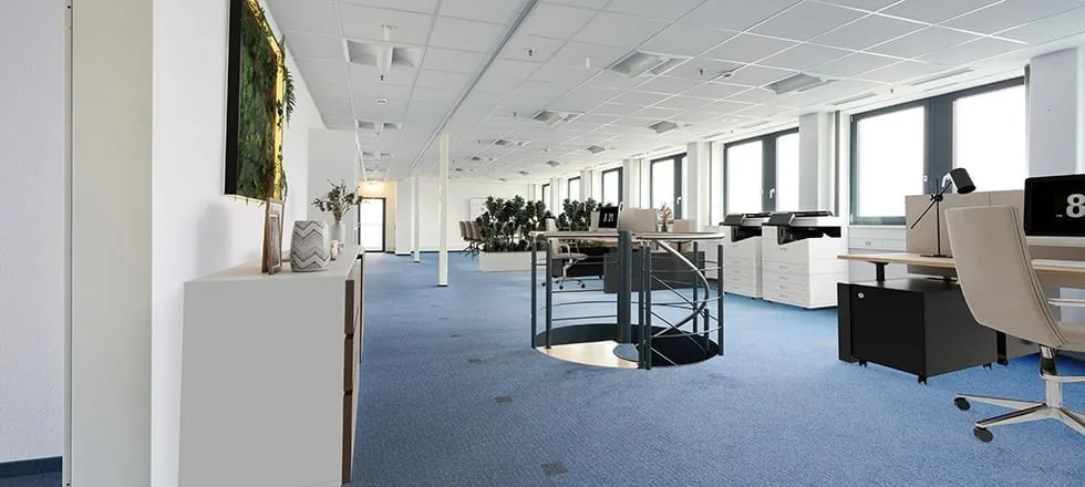 Sirius Office Center Frankfurt Eastside, Open-plan office, Frankfurt am Main