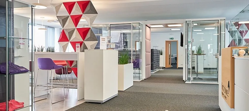 Sirius Office Center Neuss, Empfang, Neuss