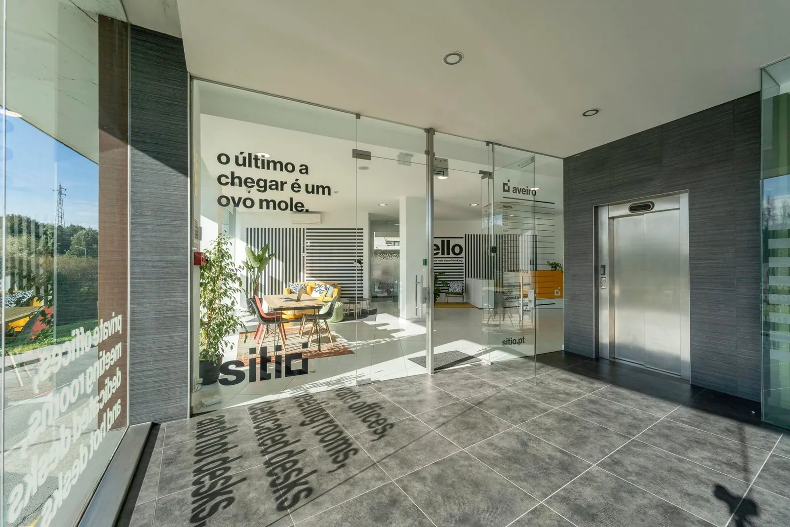Sitio Work Aveiro, Recepción, Aveiro