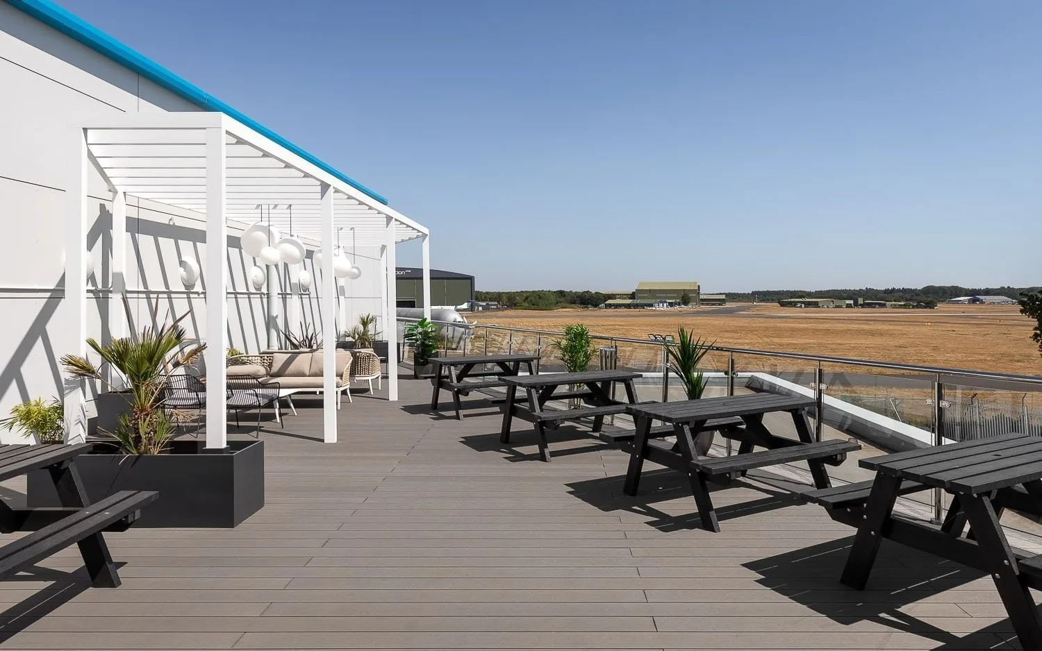 SmartBase, Terrace and outdoor space, Christchurch, United Kingdom