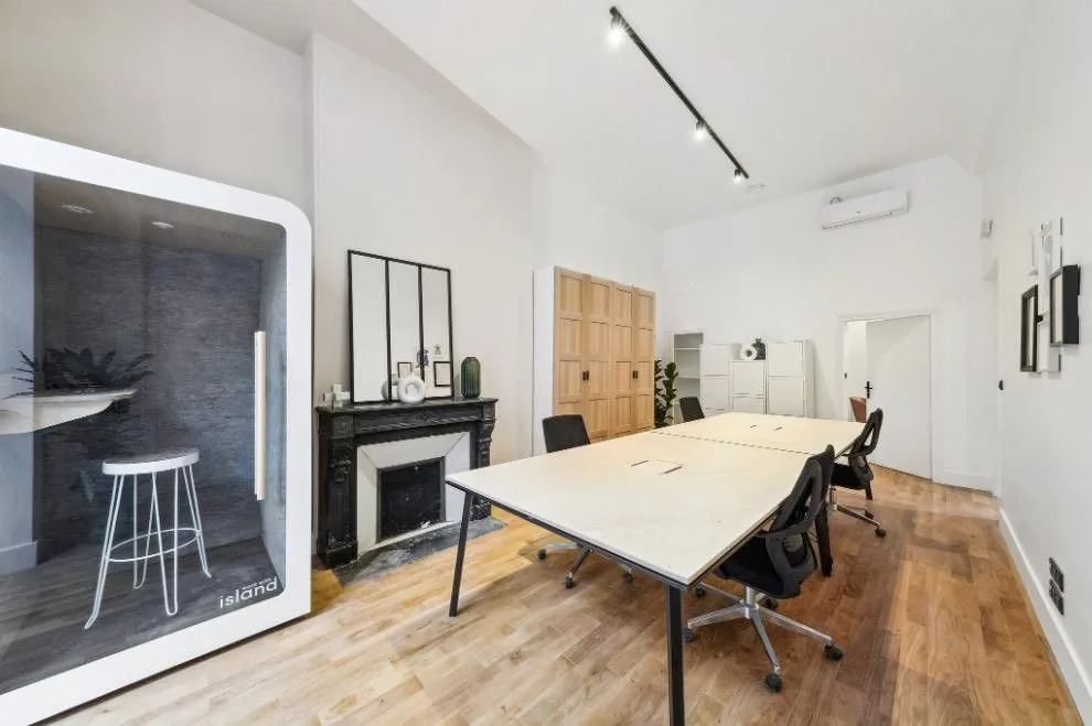 Snapdesk Aboukir, Bureau privatif 4 postes, Paris 2e