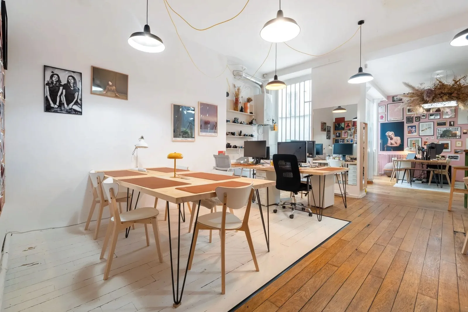Sora Magenta, Open-plan office, Paris 10e