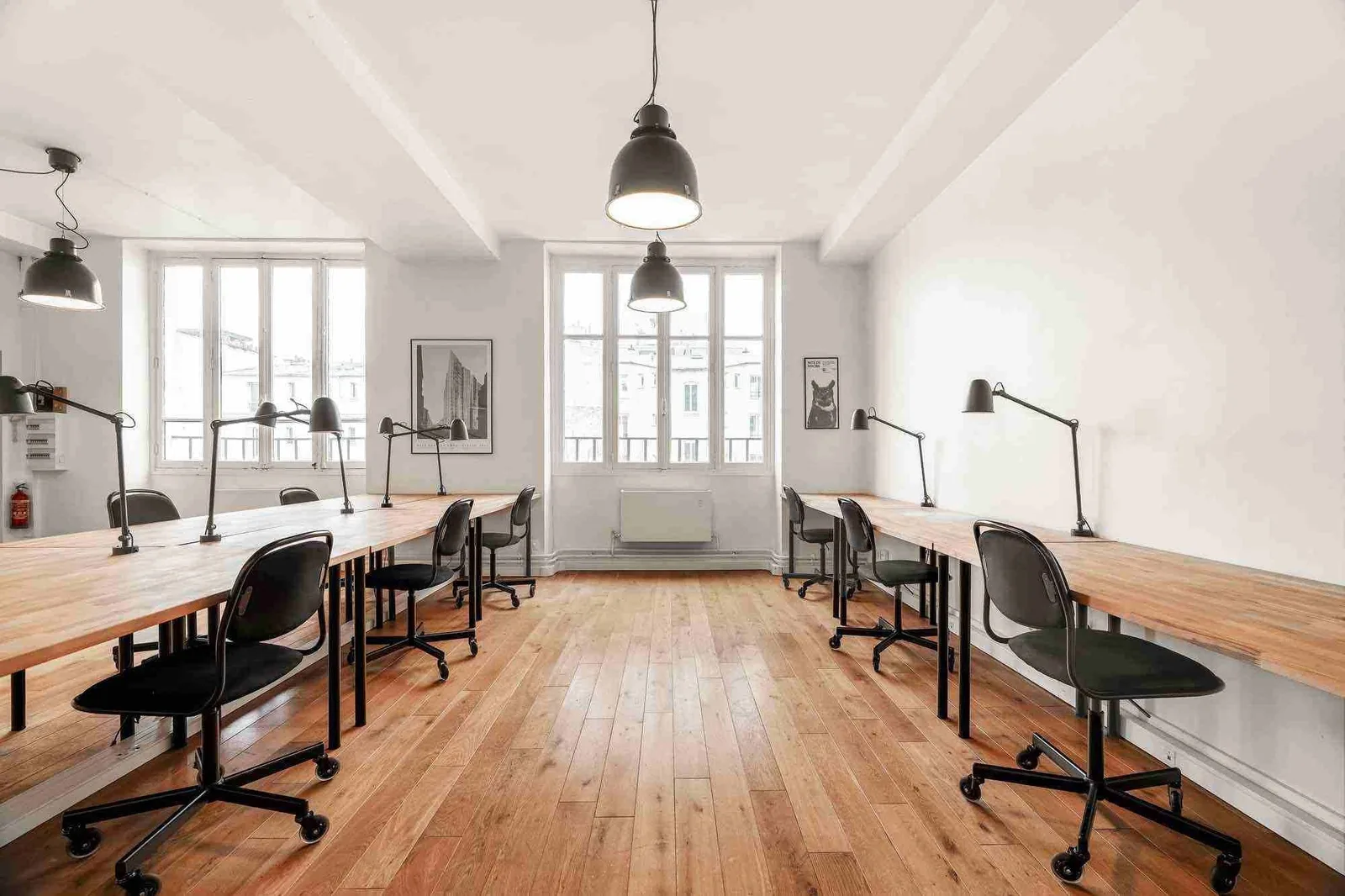 Sora Ourcq, Open-plan office, Paris 19e