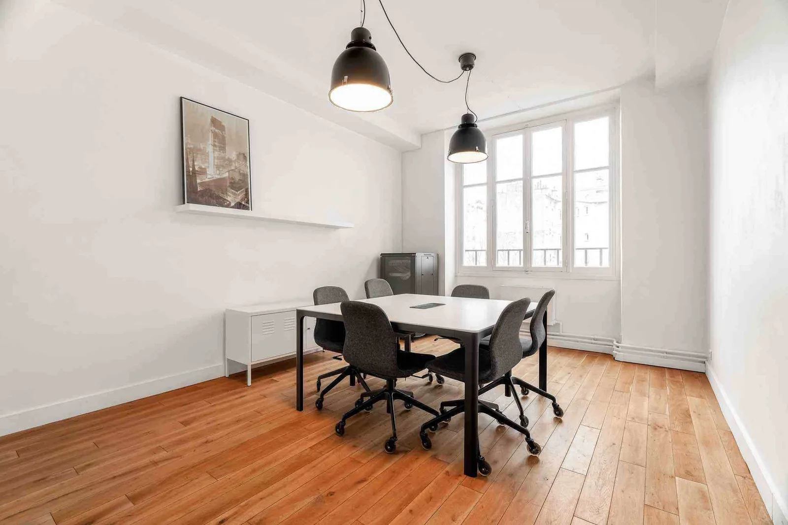 Sora Ourcq, Meeting room for 6 people, Paris 19e