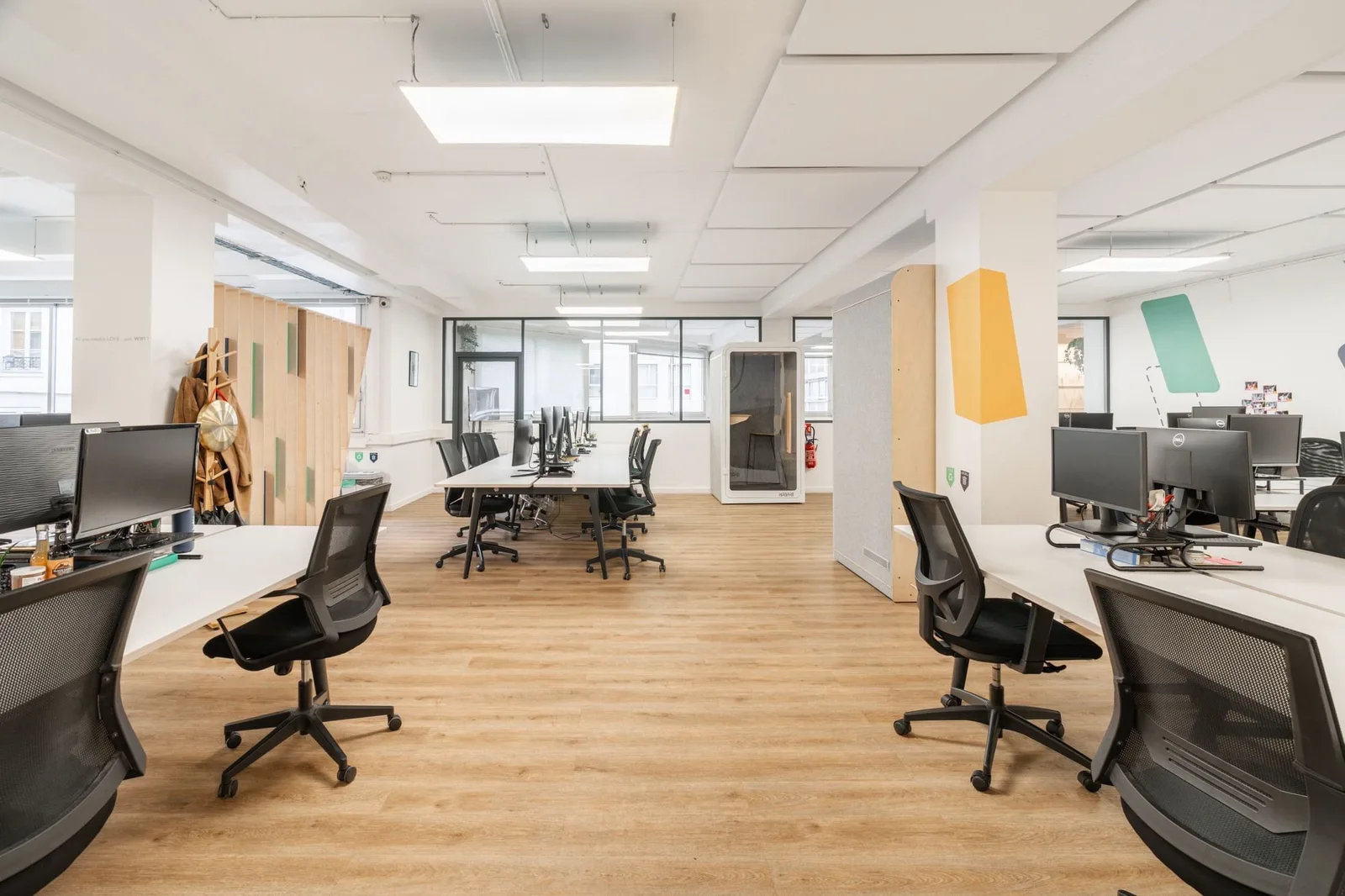 Sora Paradis, Open-plan office, Paris 10e