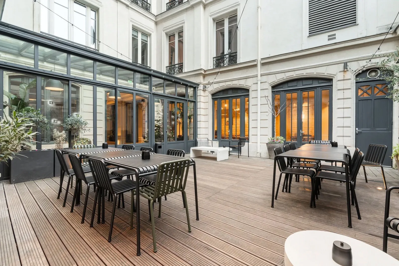 Sora Victoire, Terrasse et espace extérieur, Paris 9e