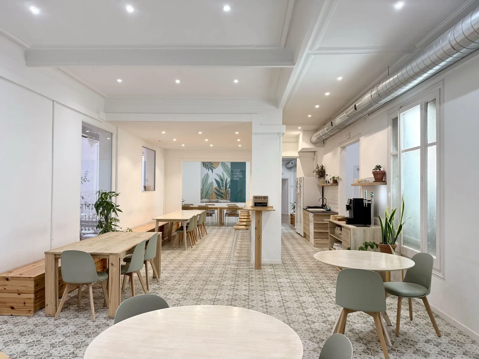Sowo Coworking, Cafeteria, Barcelona