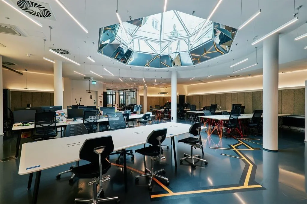 Space Shack Coworking, Großraumbüro, Berlin