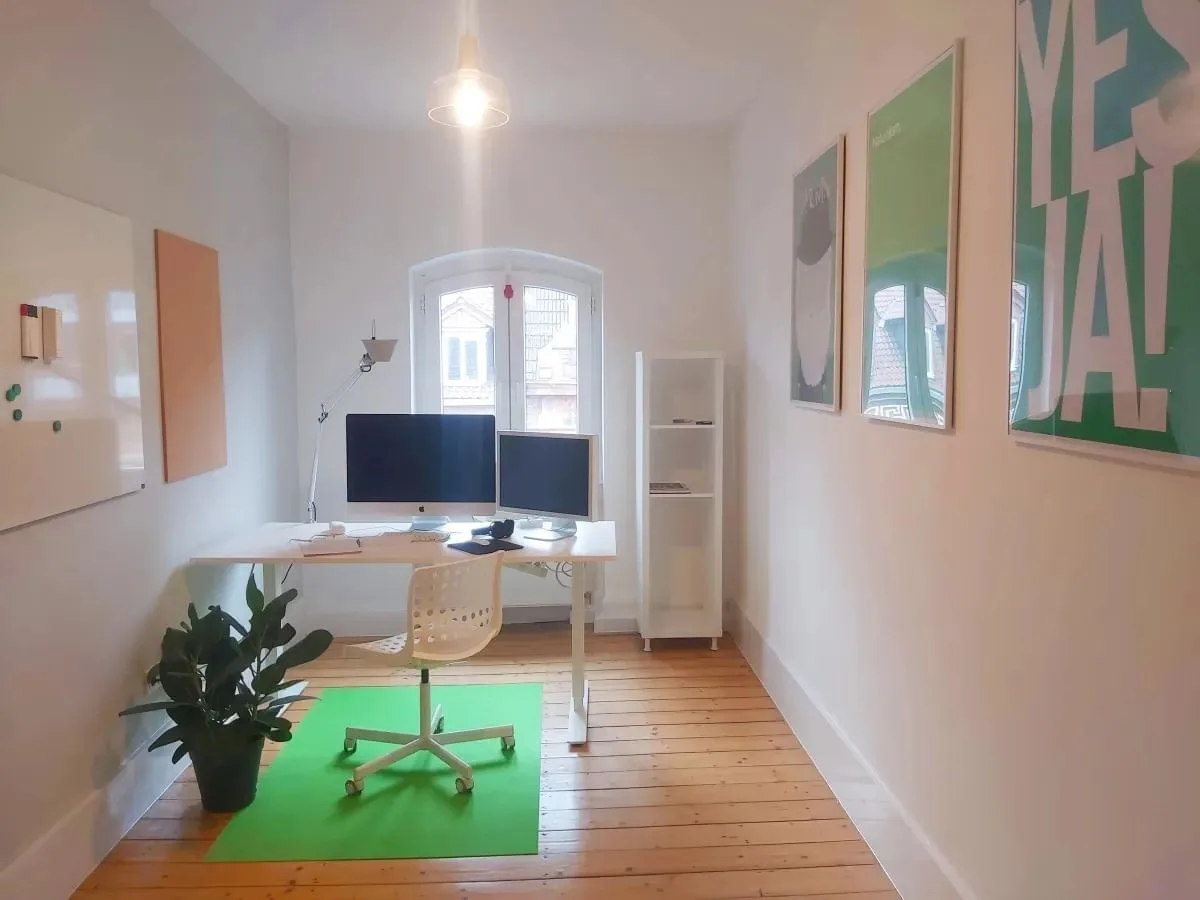 Space United Coworking, Private office, 1 desk, Mannheim