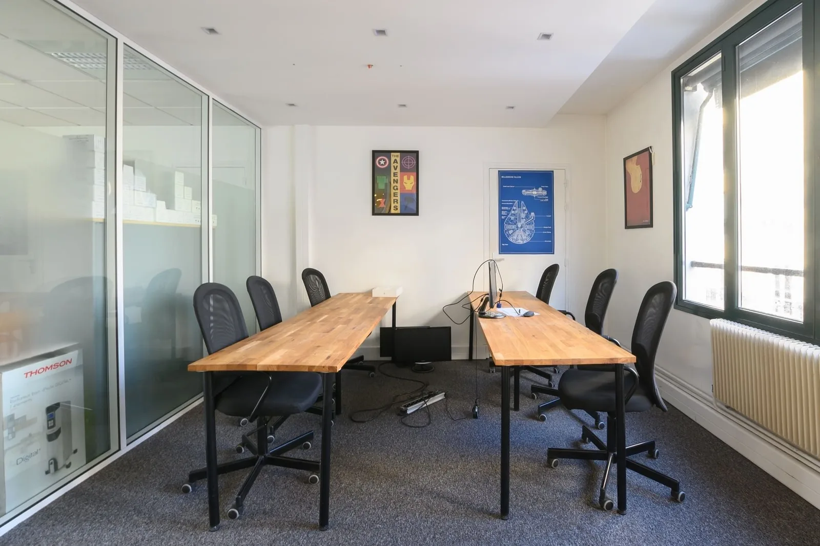 Space2be, Bureau privatif 7 postes, Paris 15e