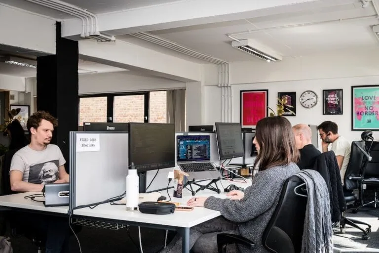 SPACE4, Open-plan office, London
