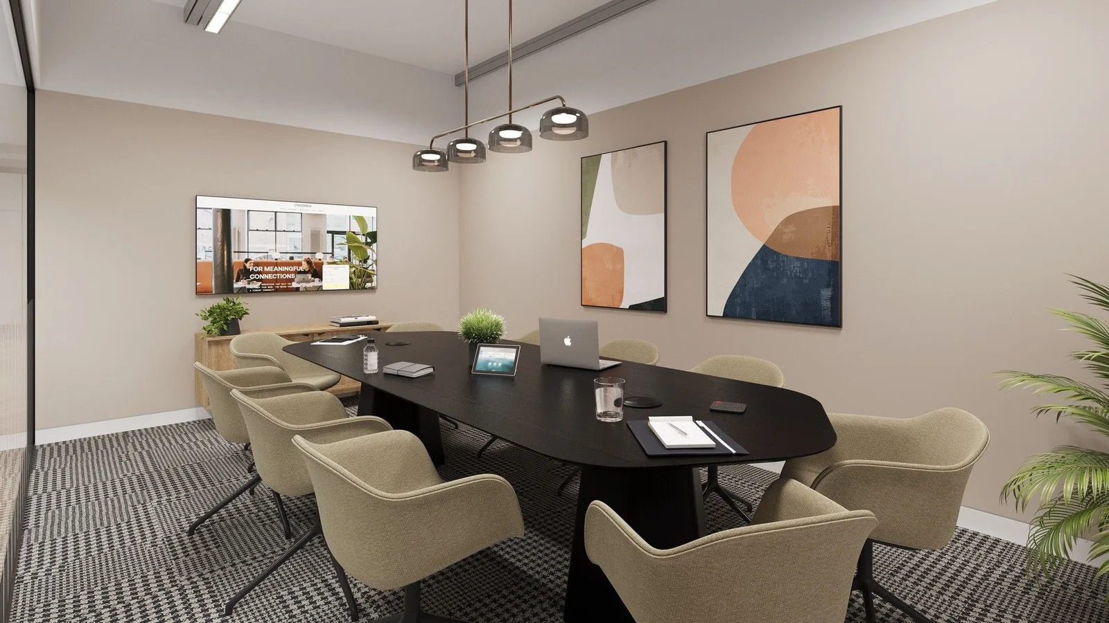 Spacemade - Studio Y, Meeting room for 8 people, Putney
