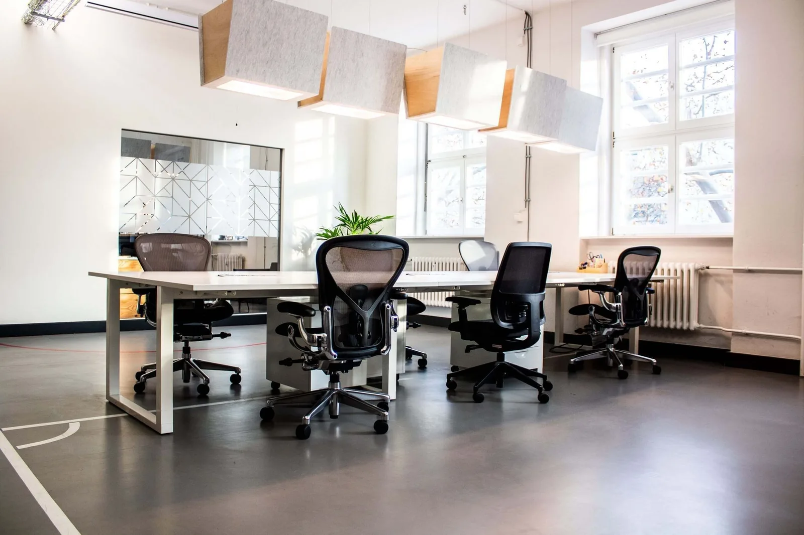 Spielfeld Digital Hub, Privatbüro mit 6 Arbeitsplätzen, Berlin