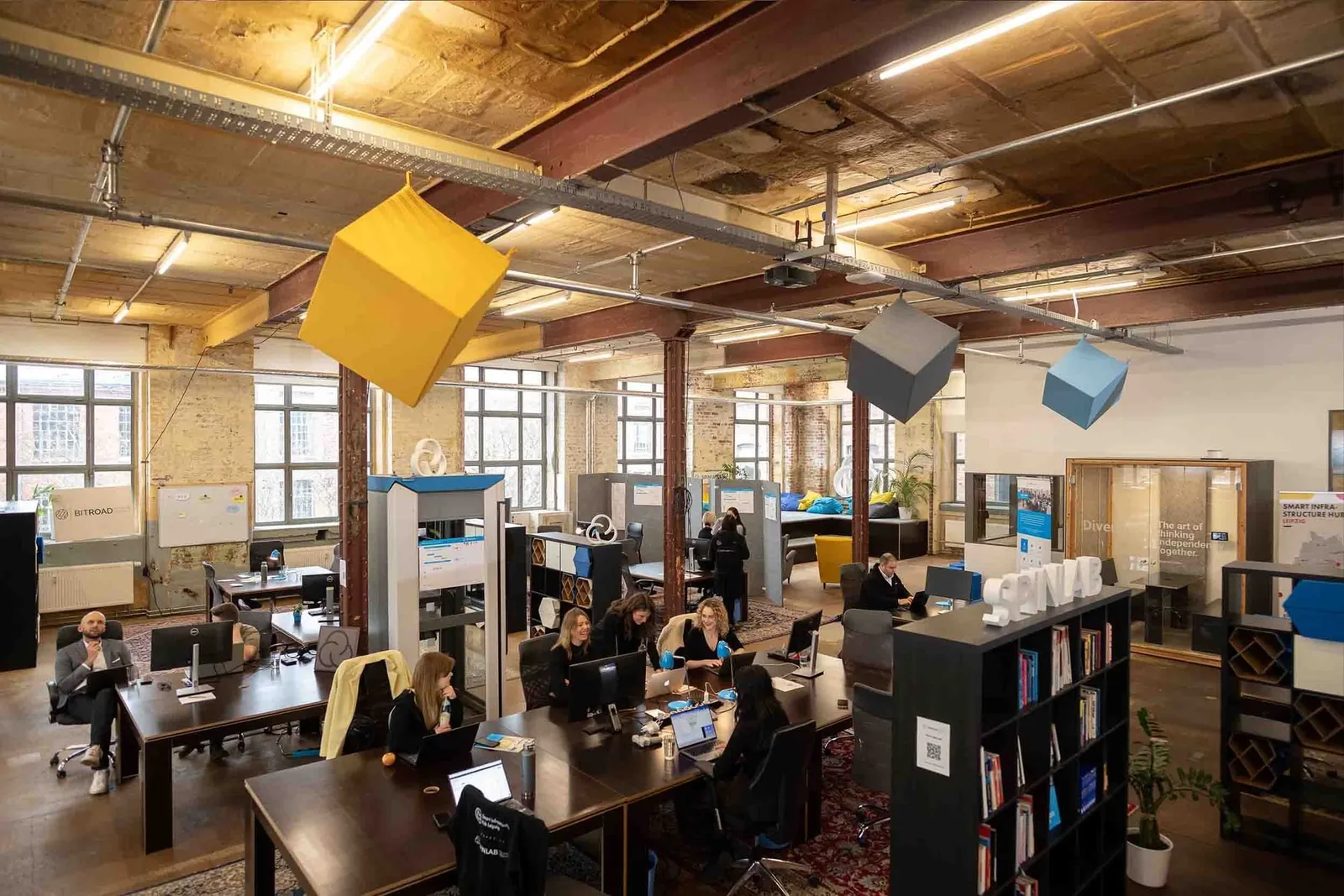 SpinLab, Open-plan office, Leipzig
