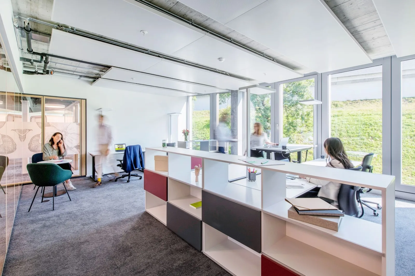 Spoom Zürich Süd, Open-plan office, Zurich