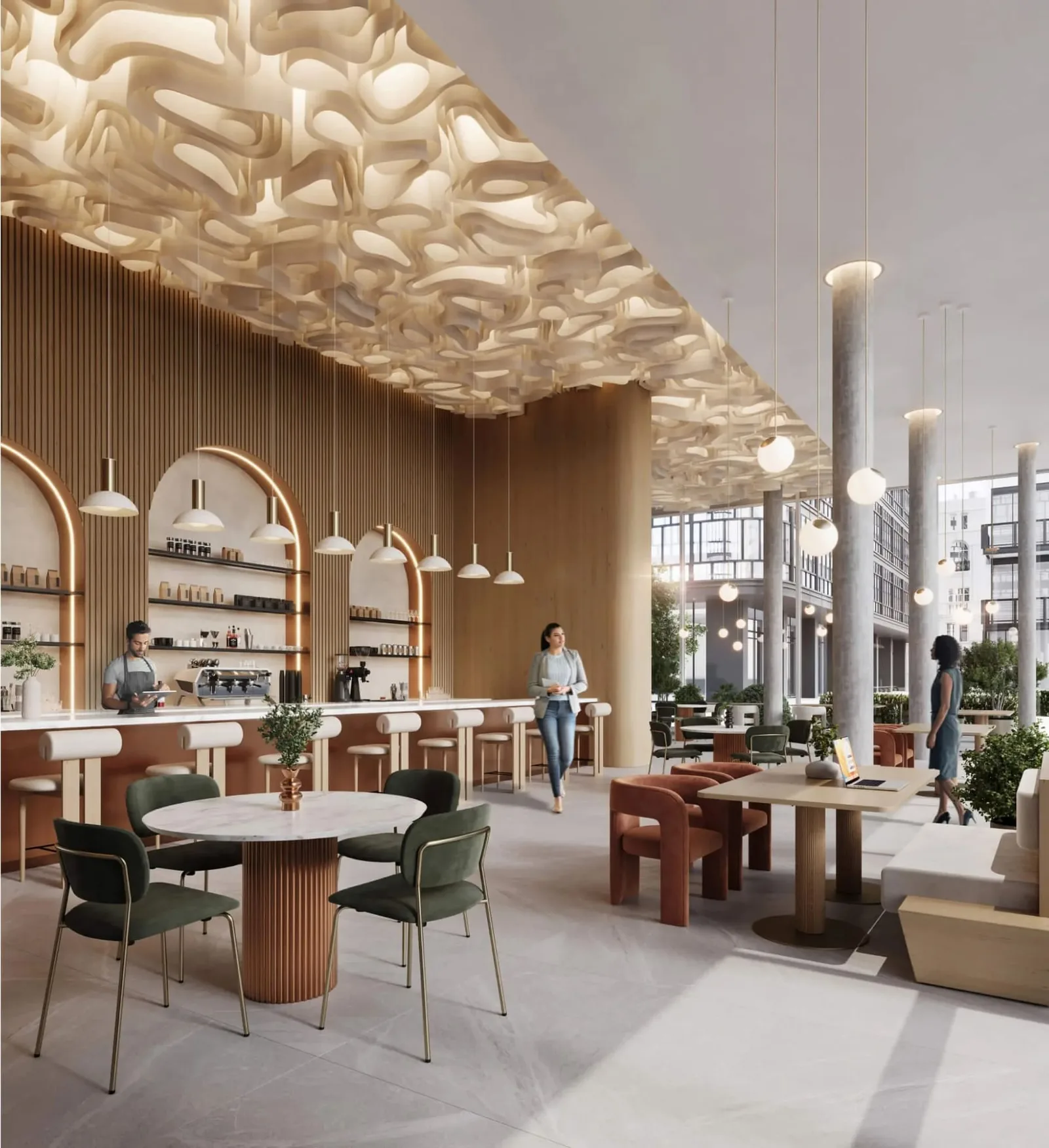 Spreeturm, Cafeteria, Berlin