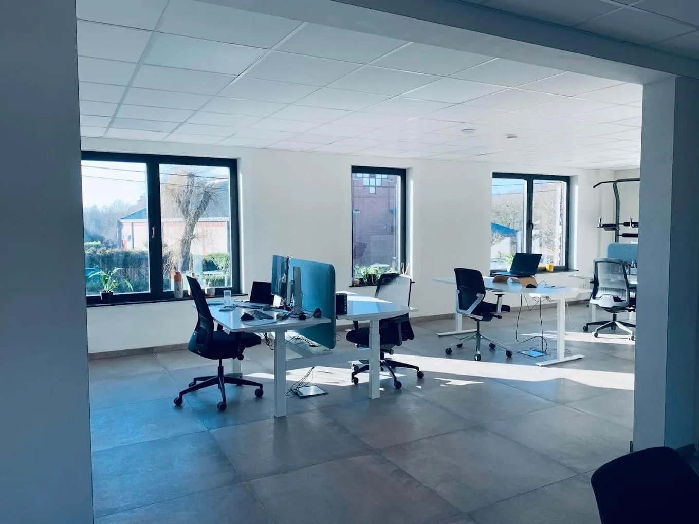 Sruk, Open-plan office, Fleurus