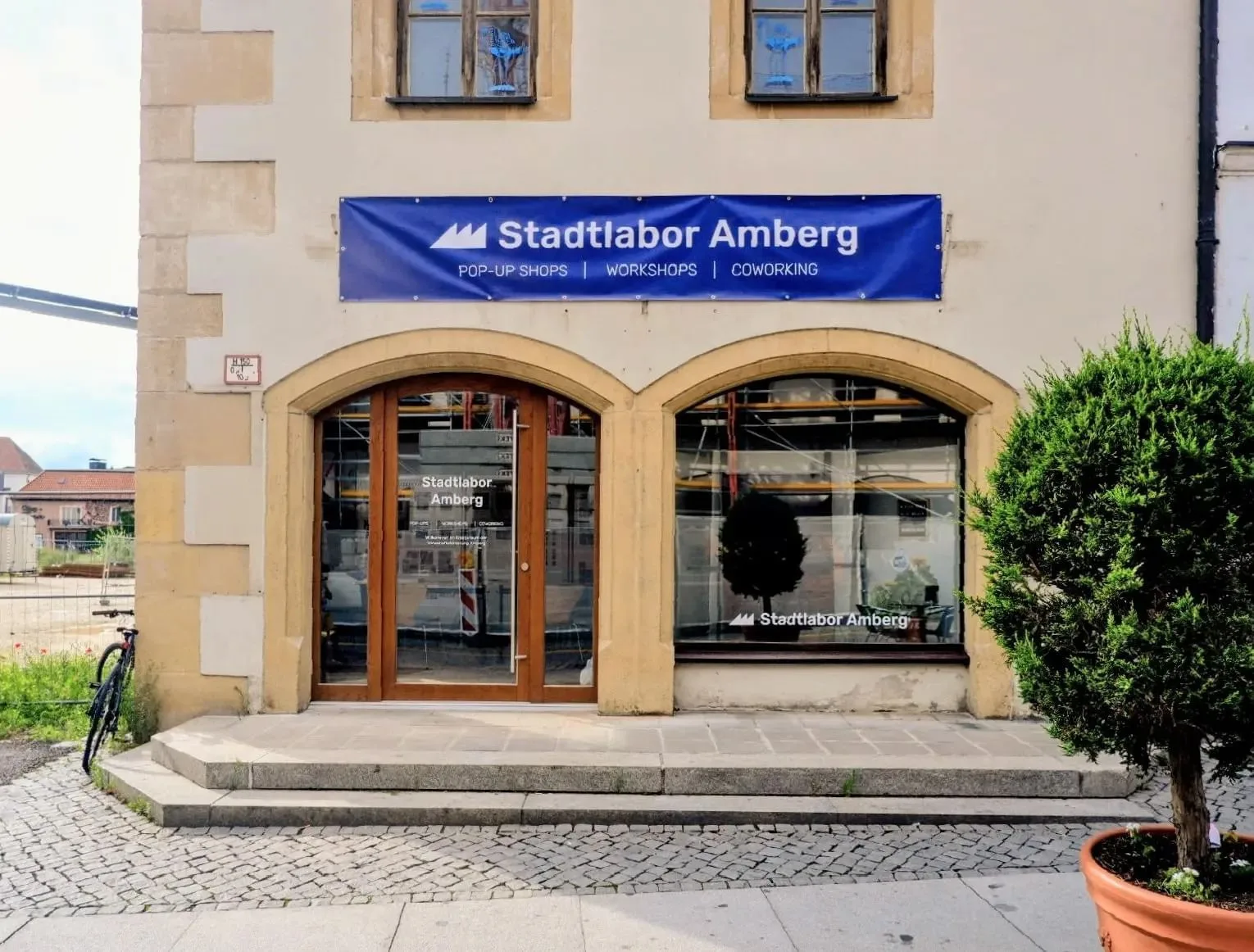 Stadtlabor Amberg, Gebäudefassade, Amberg