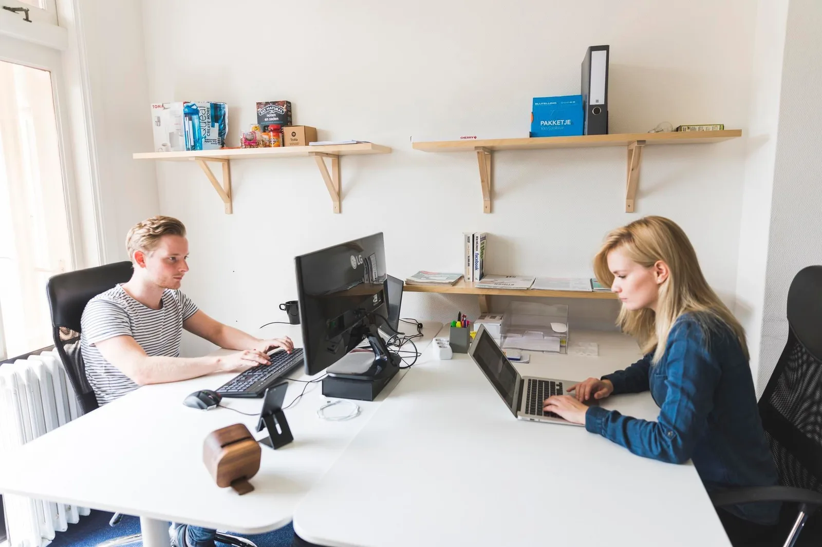 StartDock Herengracht, Bureau privatif 2 postes, Amsterdam
