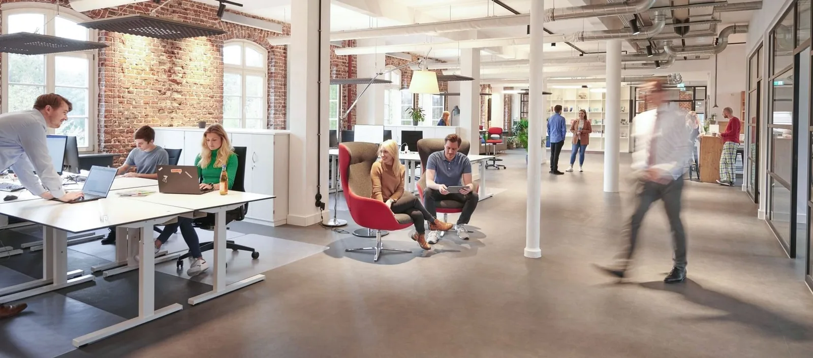 StartMIndenUp, Großraumbüro, Minden