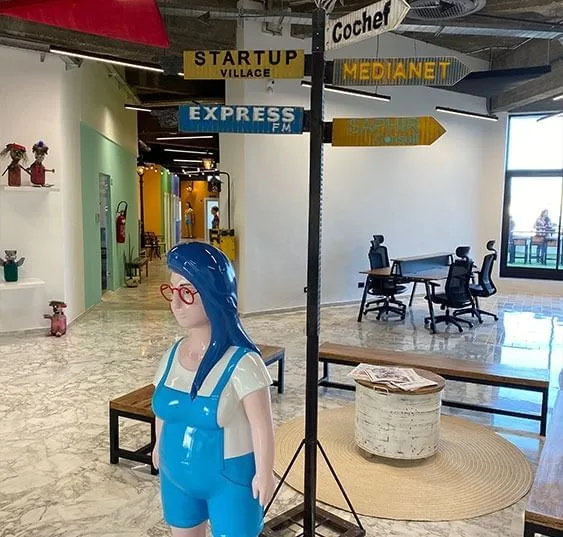 Startup Village, Common area, Tunis