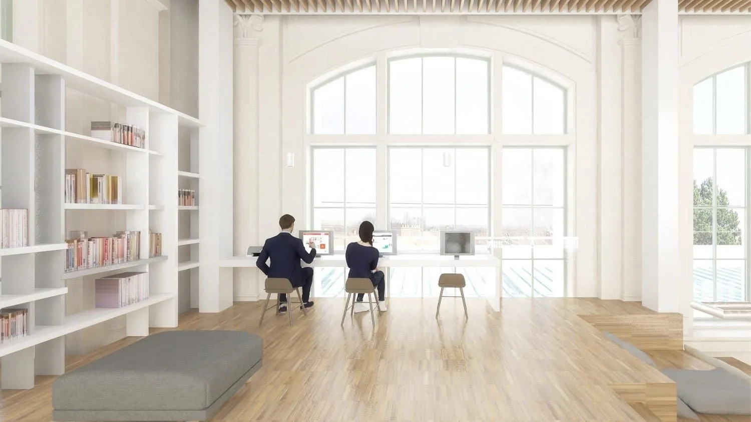 La Station Saint-Omer, Open-plan office, Saint-Omer