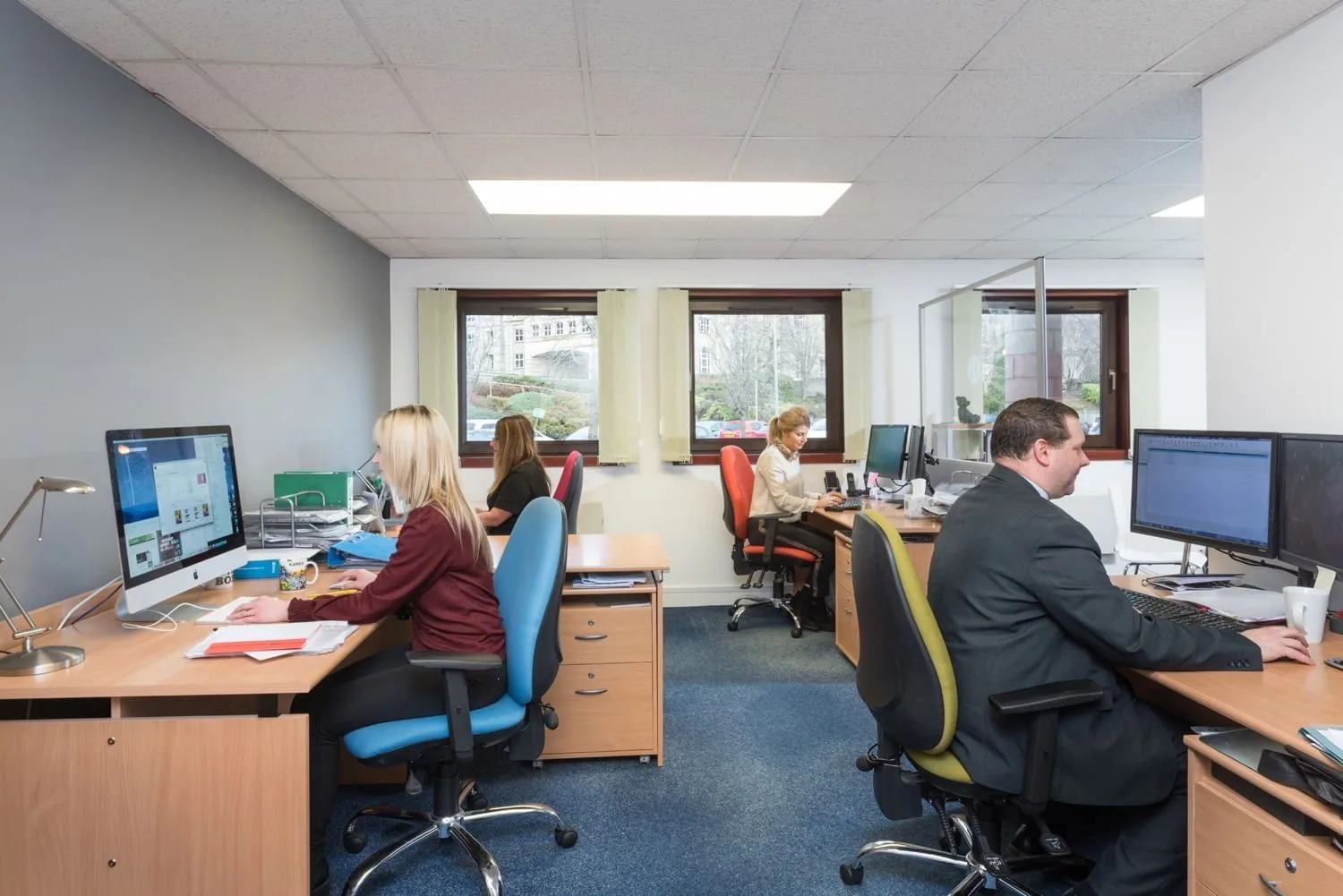 STEP, Private office, 4 desks, Stirling