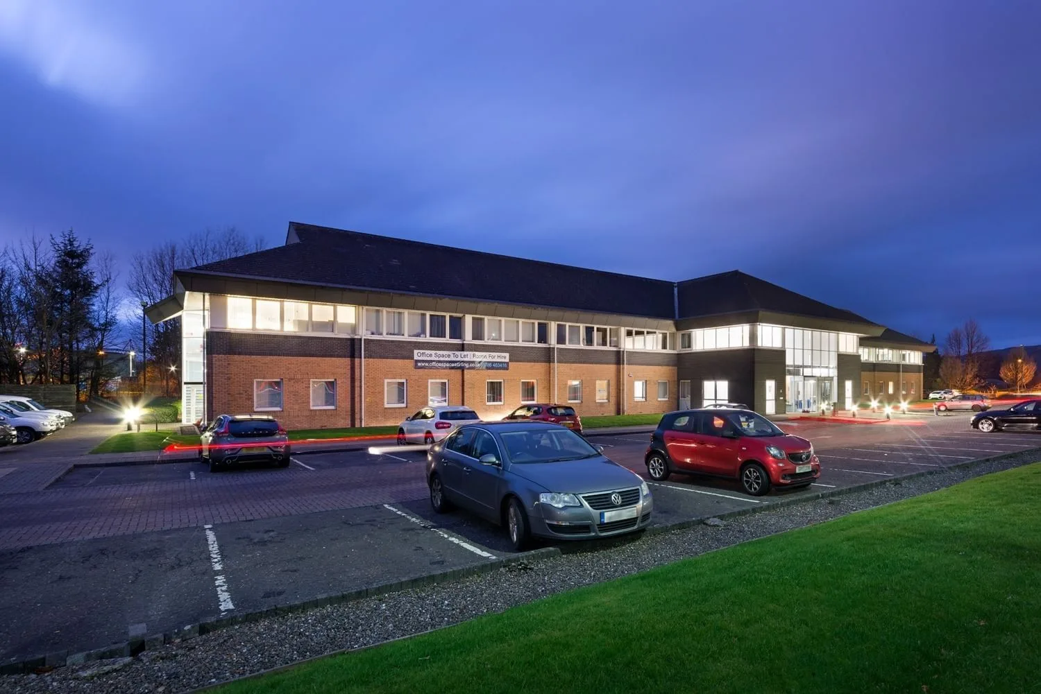 STEP Stirling Business Centre, Building facade, Stirling