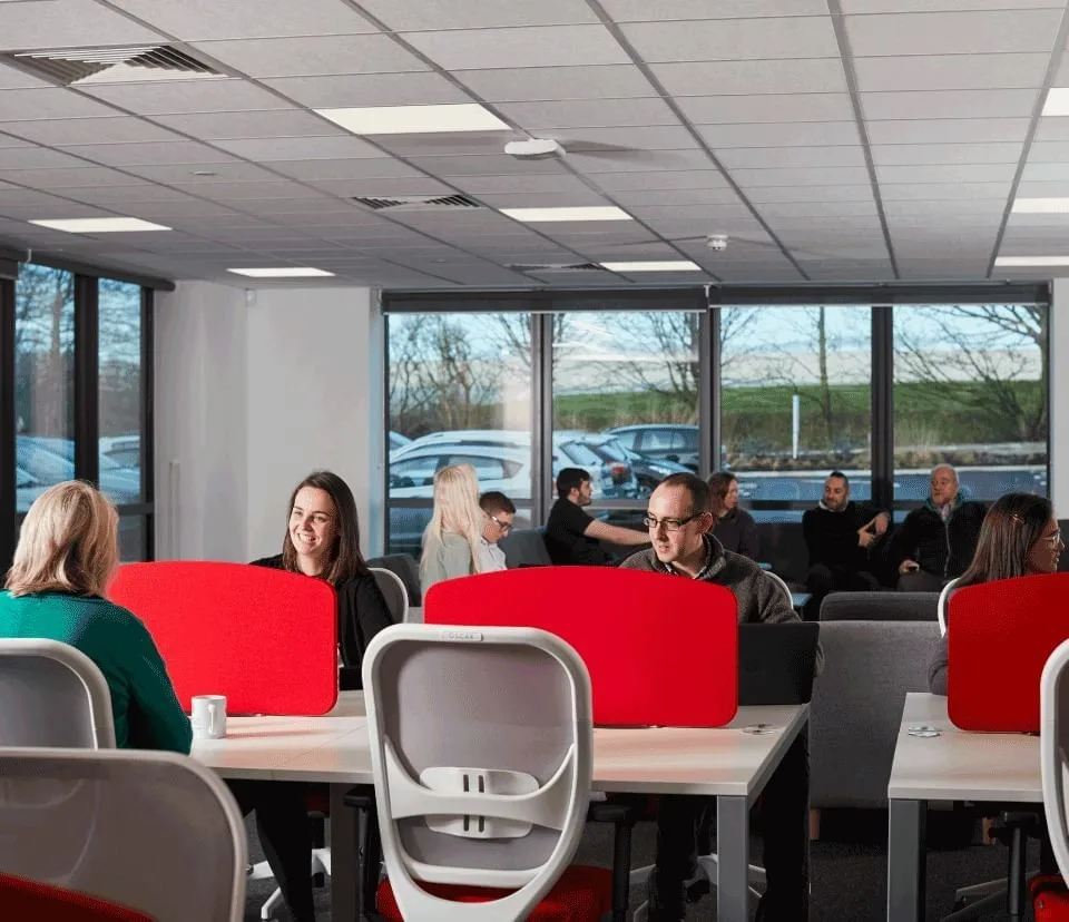 Strawberry Fields Digital Hub, Open-plan office, Chorley