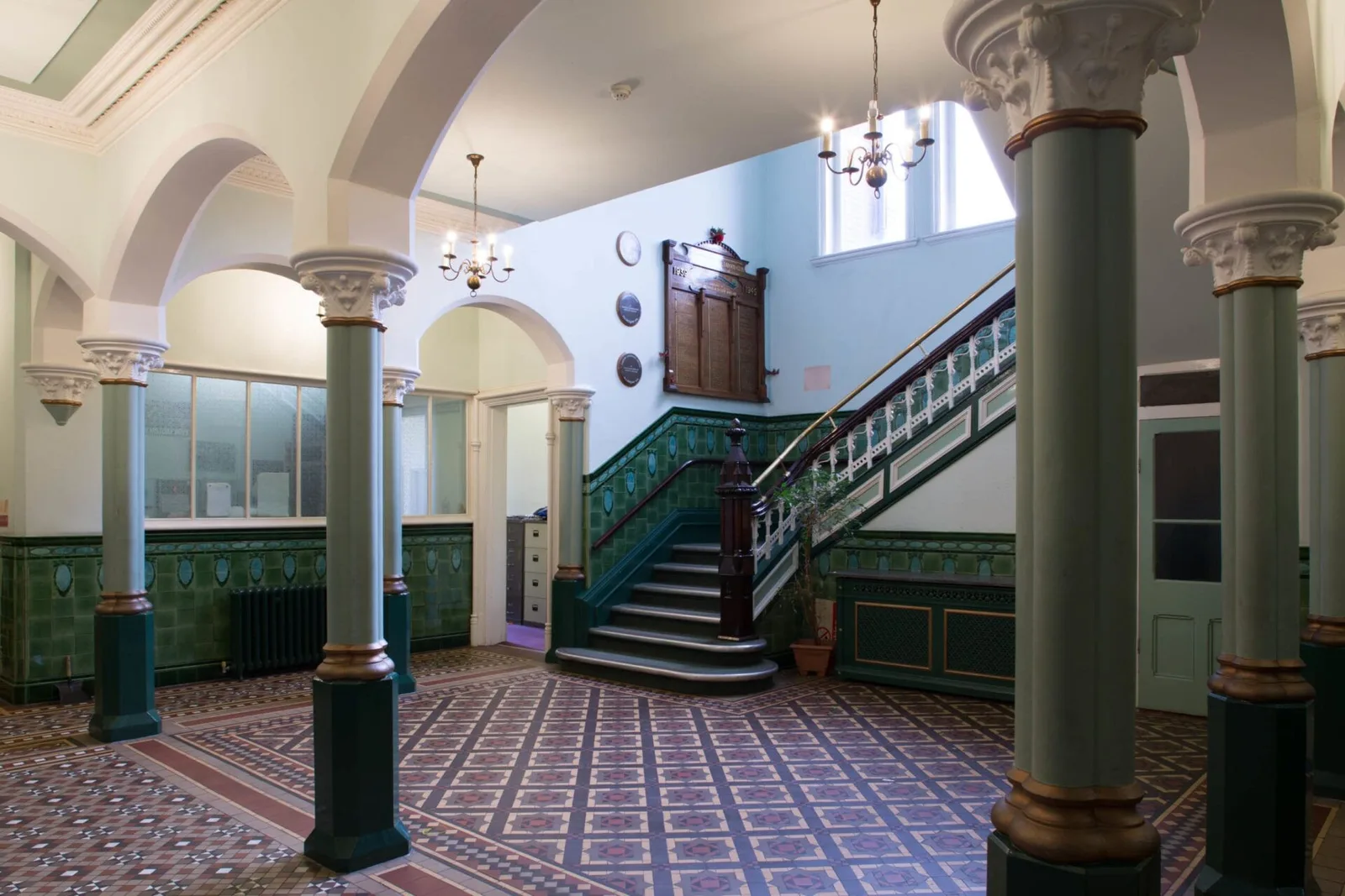 Stretford Public Hall, Espace commun, Manchester