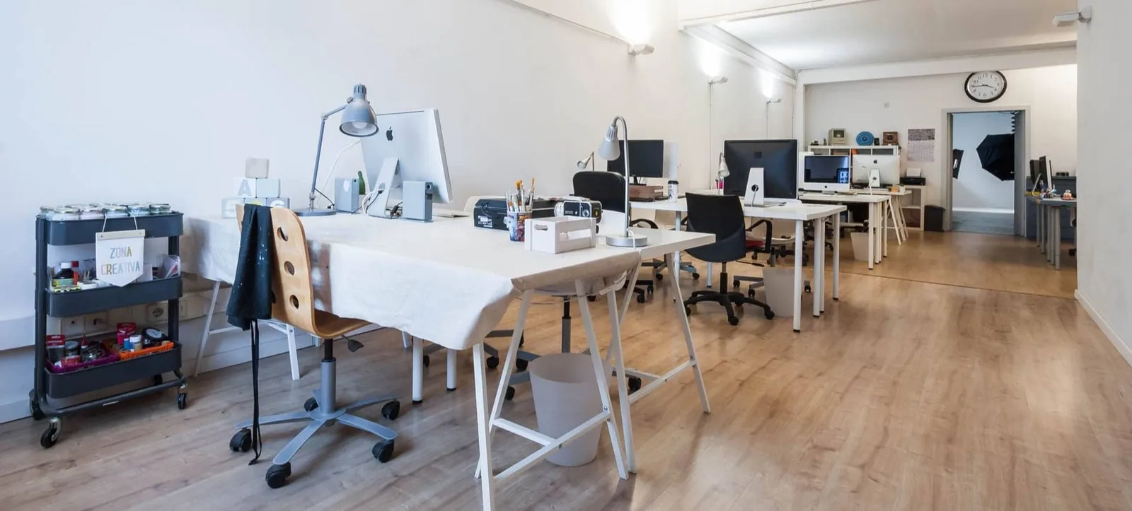 Studio 52 Bcn, Espacio diáfano, Barcelona