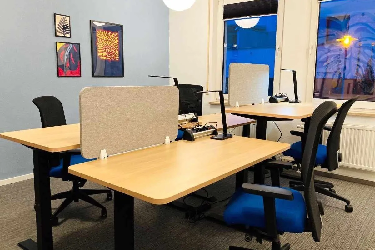 Studio Delta D57, Privatbüro mit 4 Arbeitsplätzen, Leipzig