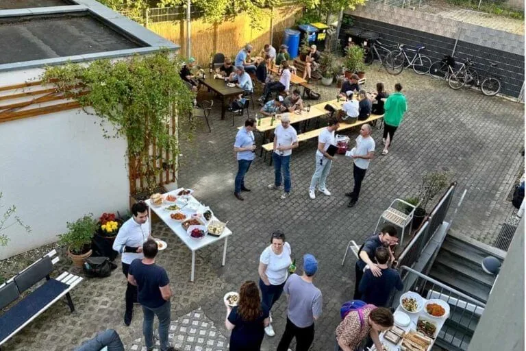 Studio Delta Workspaces, Terrace and outdoor space, Leipzig