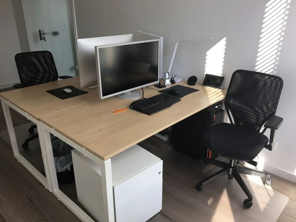 Studio4al Coworking Büros, Privatbüro mit 2 Arbeitsplätzen, Düsseldorf