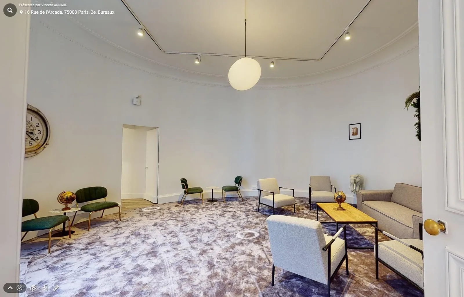 Symphony Arcade, Lounge, Paris 8e
