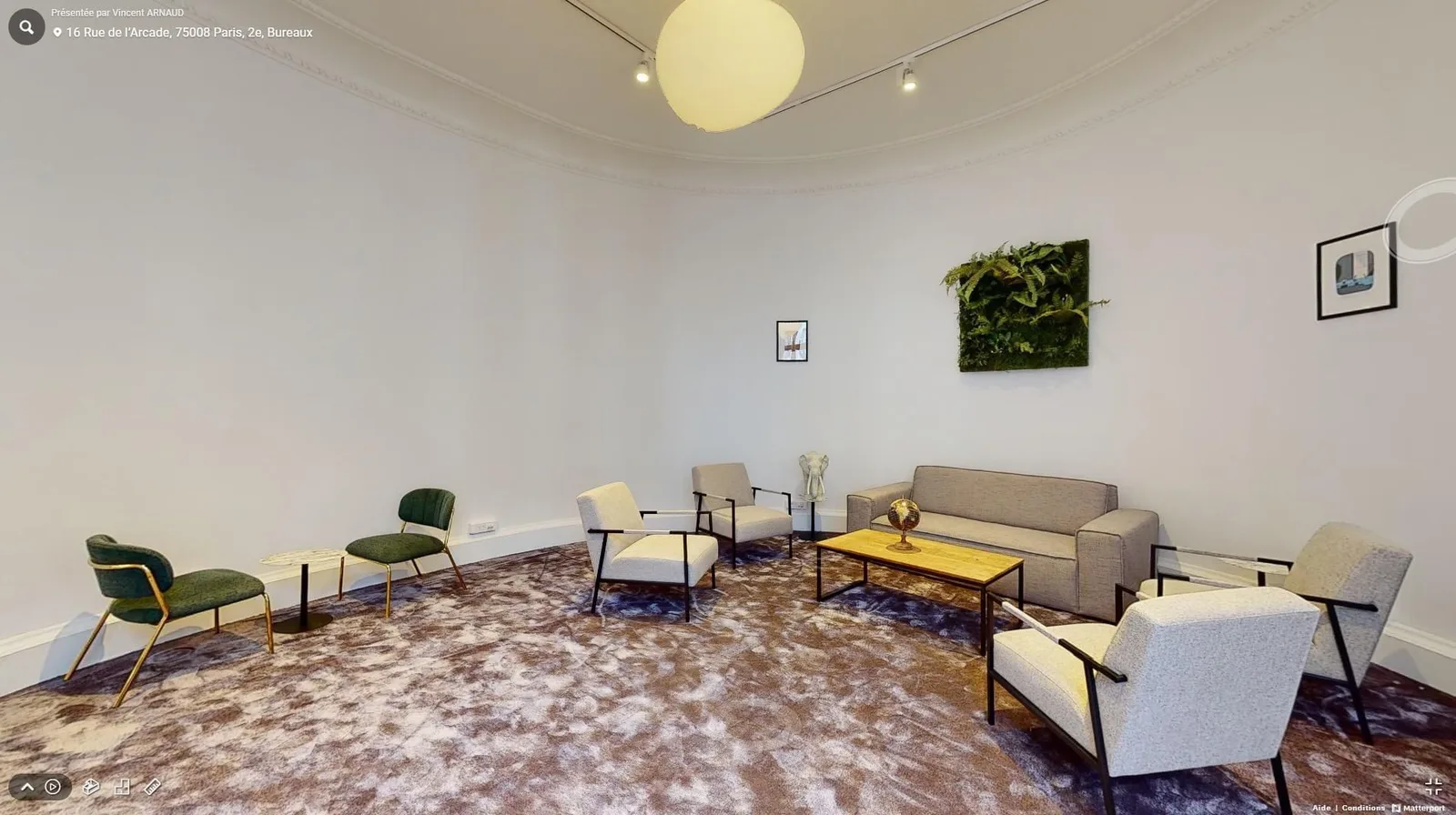 Symphony Arcade, Lounge, Paris 8e