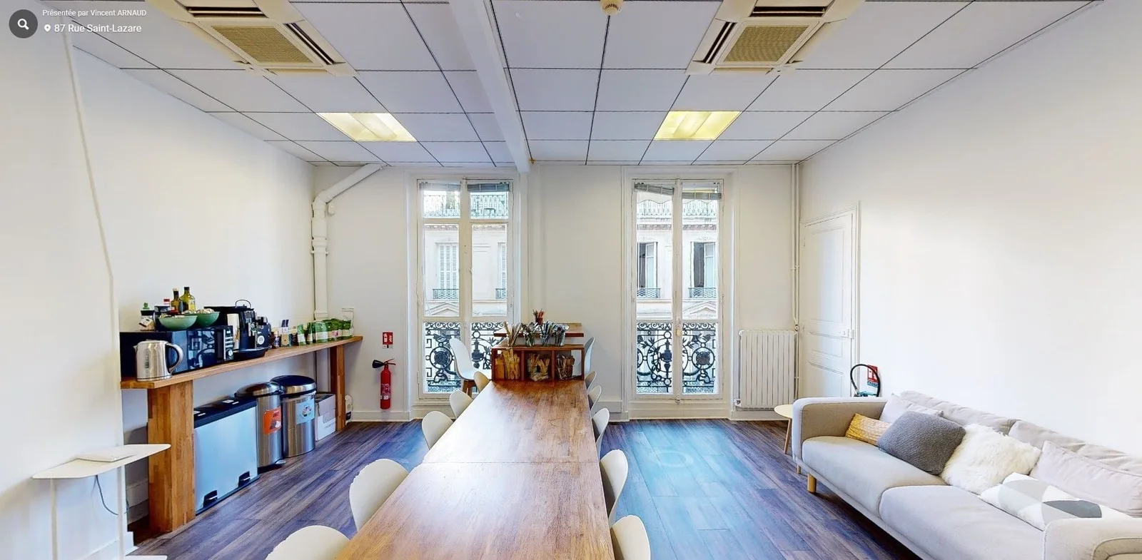 Symphony Mogador, Kantine, Paris 9e