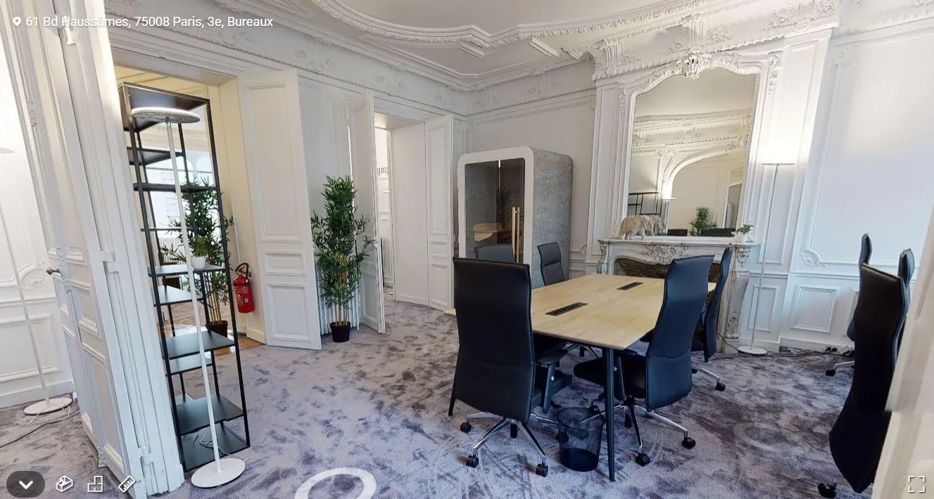 Symphony Partners 72 Haussmann, Salle de réunion 6 personnes, Paris 9e