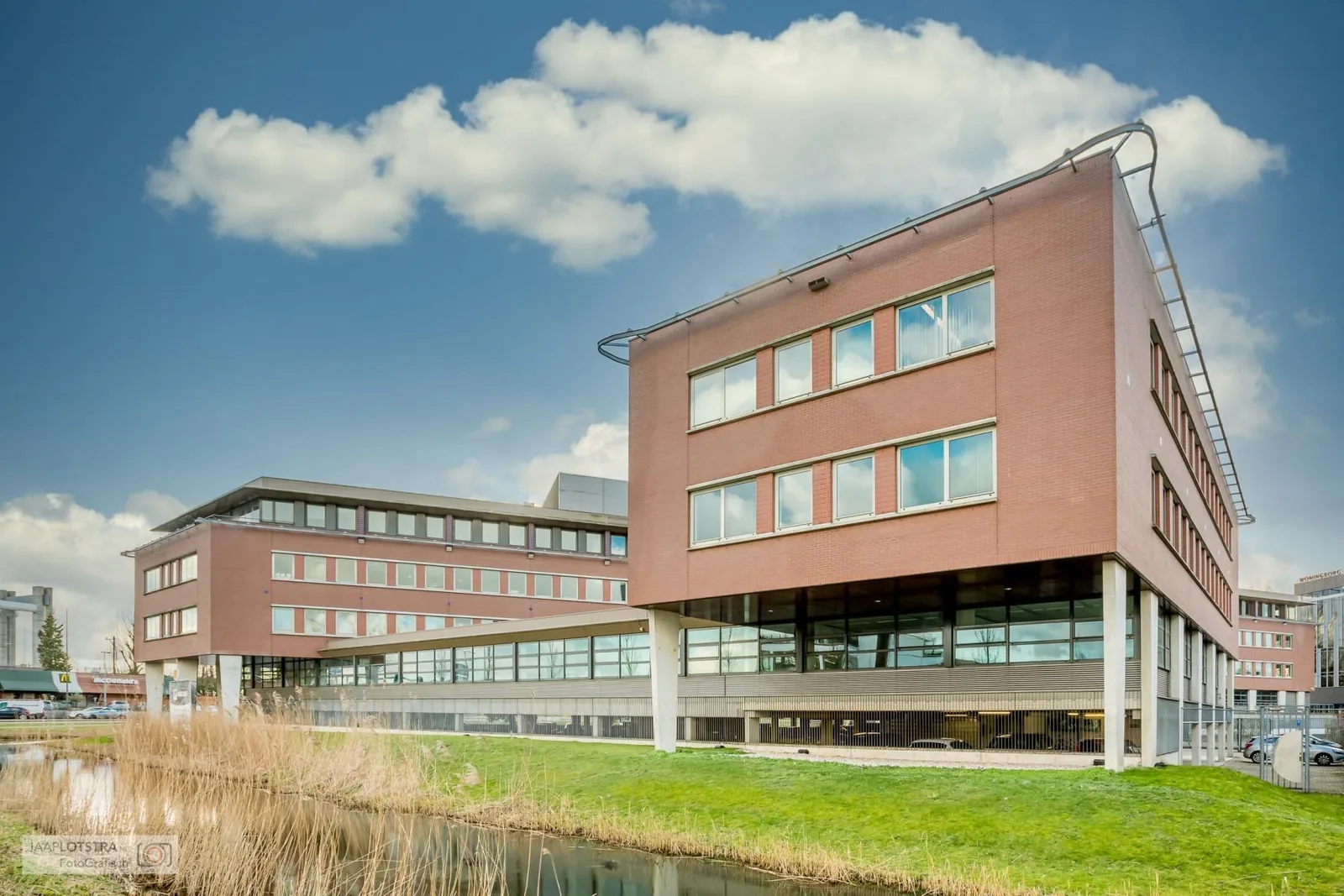 Synderella Gouda, Gevel van het gebouw, Gouda